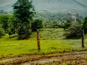 El volcán Arenal
