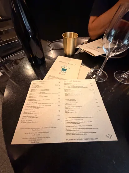 Photograph from Masala y Maíz — A Lunch to Riff On