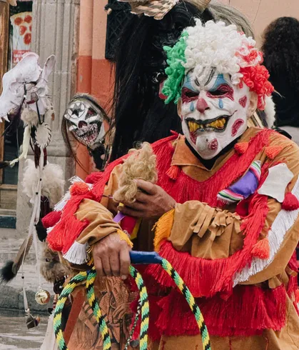 Photograph from What Came Down the Street: Gran Desfile de Danzas Locales y Foráneas