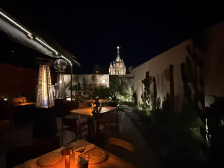 Photograph from The Irresistible Lure of Rooftop Tables | San Miguel de Allende