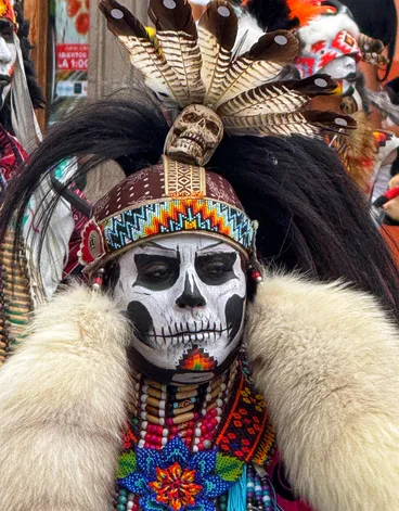 Photograph from What Came Down the Street: Gran Desfile de Danzas Locales y Foráneas
