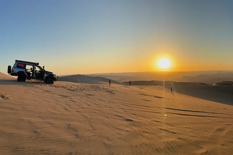Glamping in the Sand Dunes of Huacachina