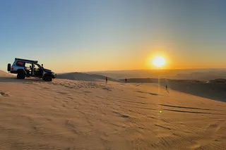 Glamping in the Sand Dunes of Huacachina