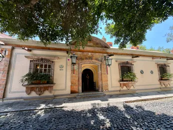 Photograph from Lunch Under the Hacienda Eaves: Villa Santa Mónica