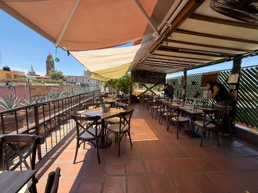 Photograph from The Irresistible Lure of Rooftop Tables | San Miguel de Allende