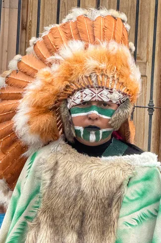 Photograph from What Came Down the Street: Gran Desfile de Danzas Locales y Foráneas