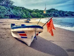Playa Pelada: Fishing Boat