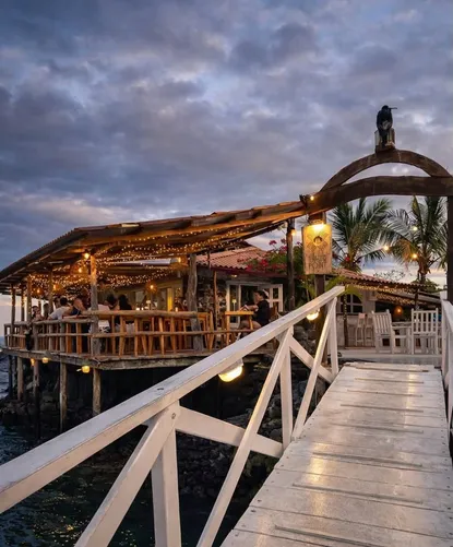 Photograph from The Point: Got To Love a Place You Take a Water Taxi to For Dinner