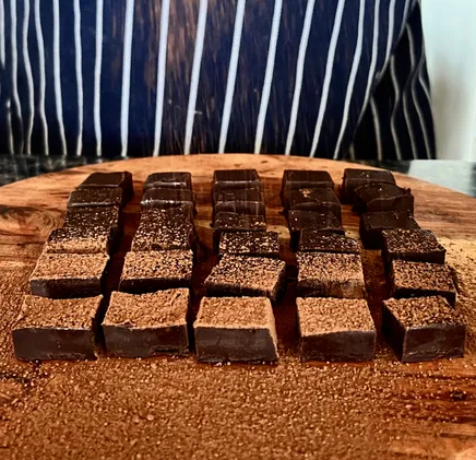 Photograph from Recipe: Japanese Nama Chocolates