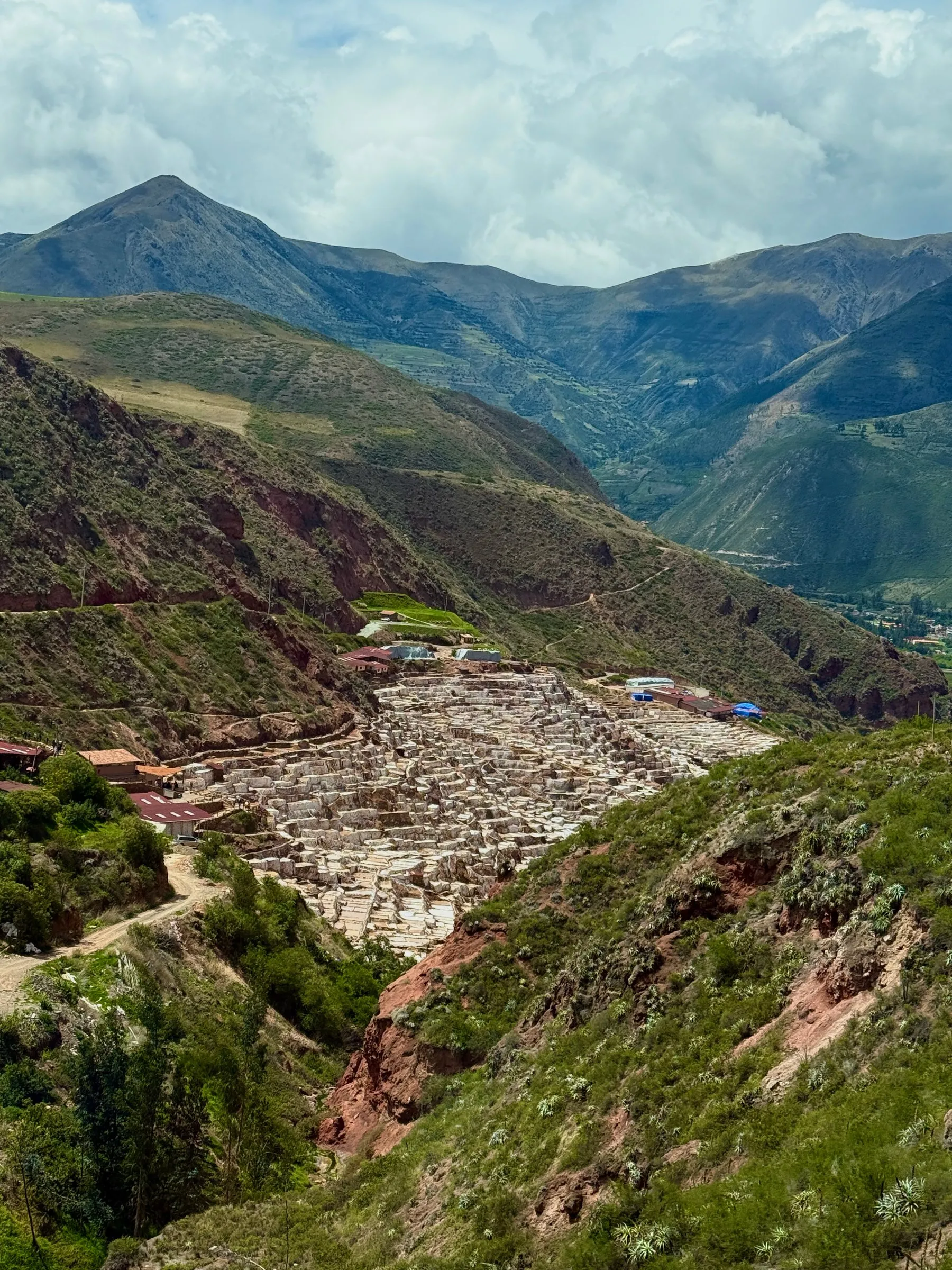 The Sacred Valley from above