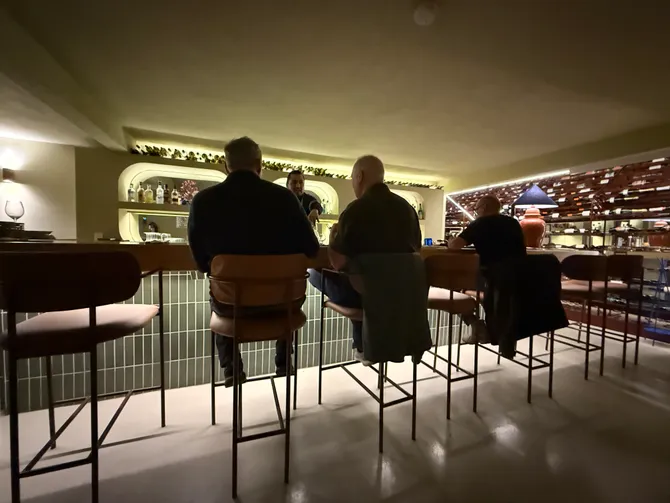 Nice bar especially if you are dining solo