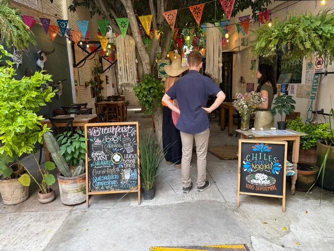 Photograph from Where Lulu Lunches: San Miguel Daytime Eats
