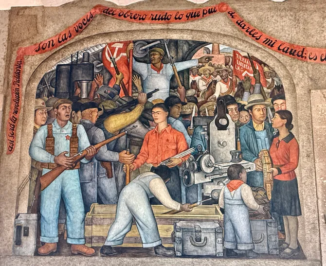 Photograph from Diego Rivera Murals Worth Finding: A Remarkable Stop in Centro Histórico