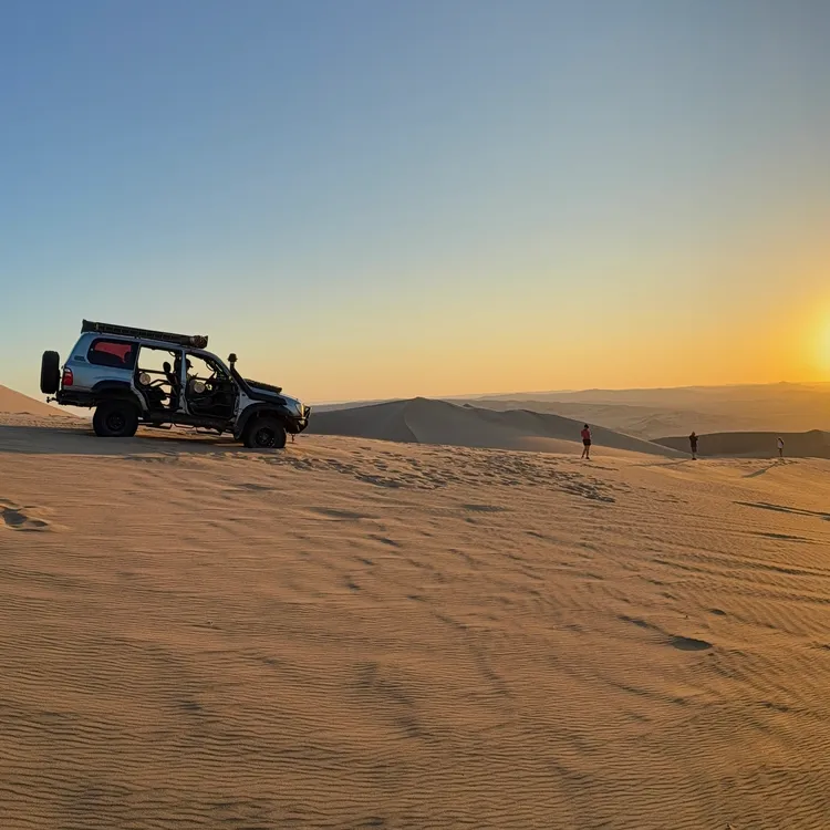 Glamping in the Sand Dunes of Huacachina