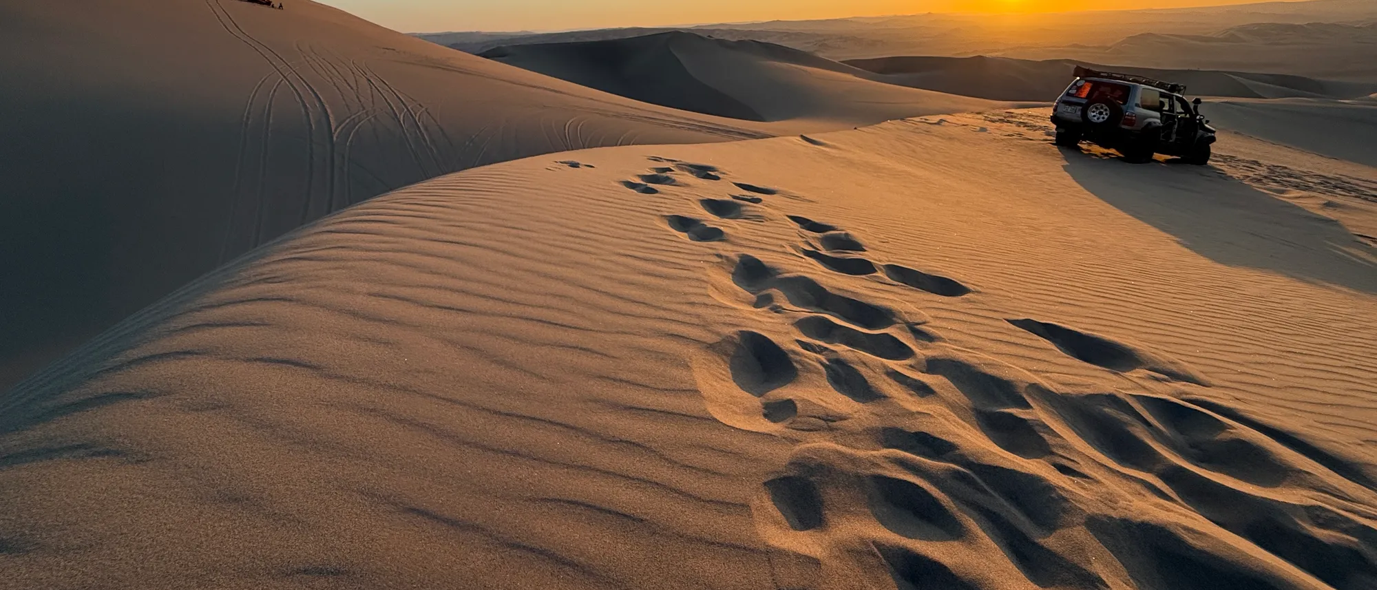 Glamping in the Sand Dunes of Huacachina