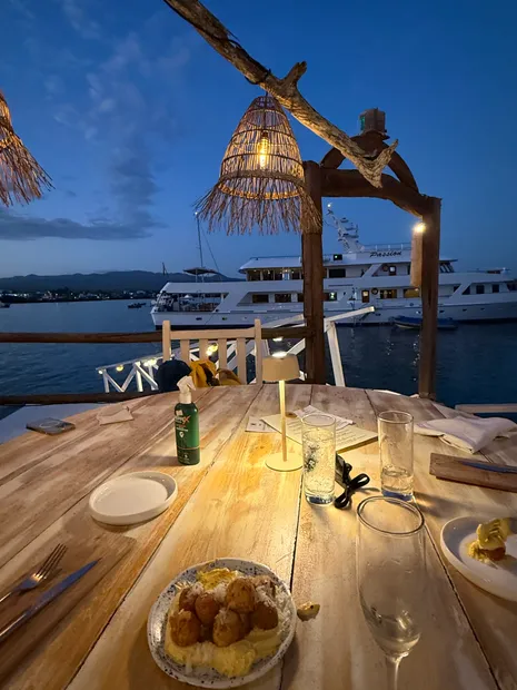 Photograph from The Point: Got To Love a Place You Take a Water Taxi to For Dinner