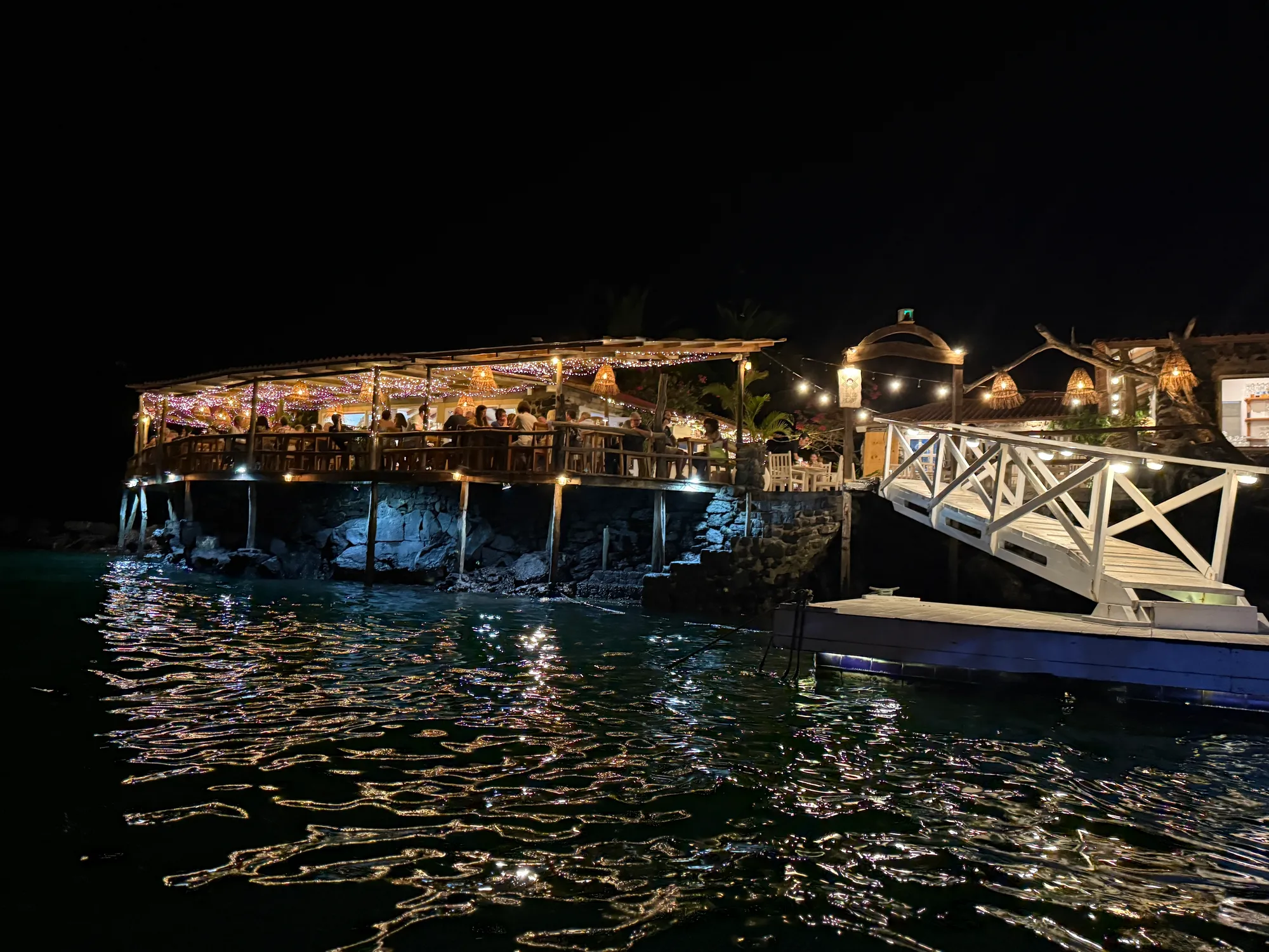 The Point: Got To Love a Place You Take a Water Taxi to For Dinner