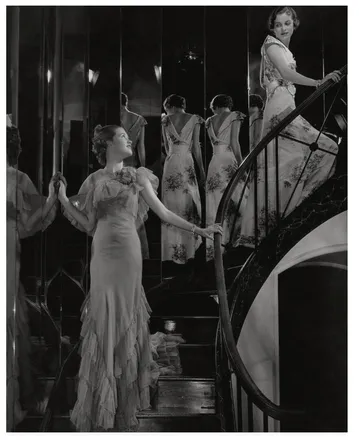 Mary Taylor And Anne Whitehead On A Staircase Poster
by Edward Steichen