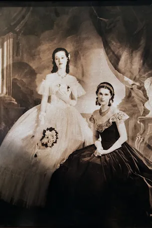 Mary Taylor & Mrs Frances McAdoo (my grandmother) the Opera Ball by Cecil Beaton