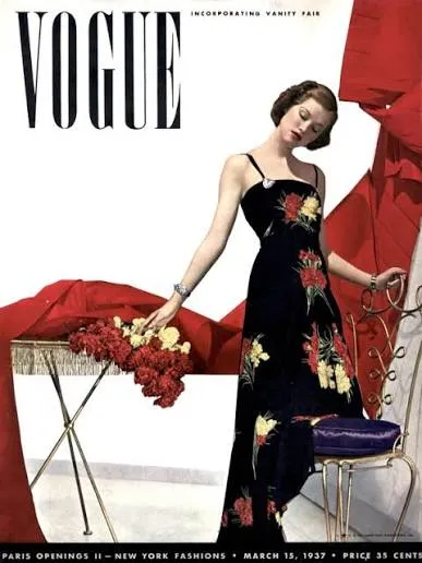 Mary Taylor Vogue cover 1937 by Cecil Beaton