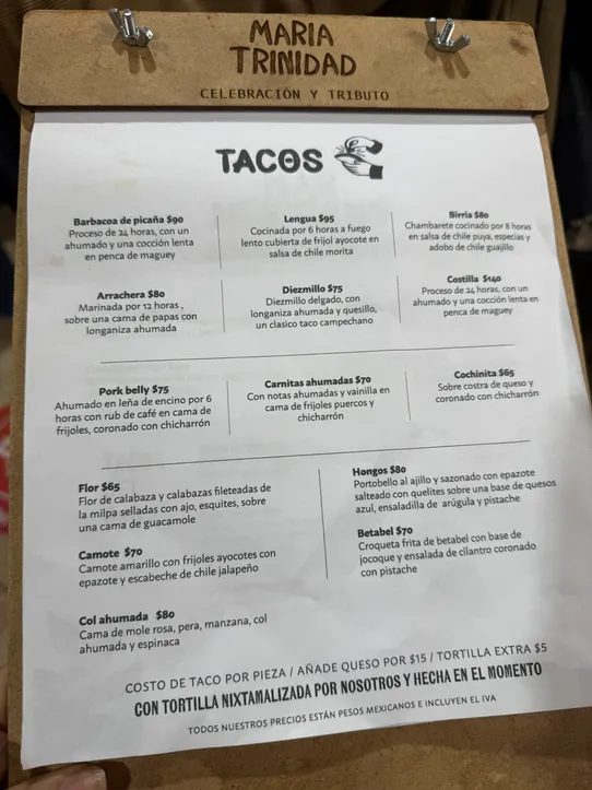 Photograph from Trinidad Ritual de Sabores- A taco pilgrimage in the middle of Mercado de Coyoacán