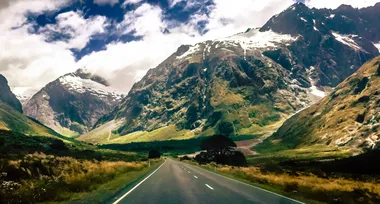 The road to Milford Sound