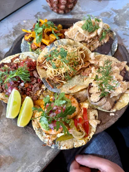Photograph from Trinidad Ritual de Sabores- A taco pilgrimage in the middle of Mercado de Coyoacán