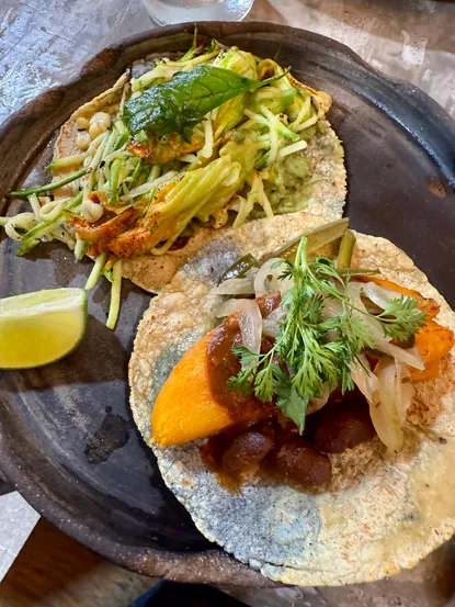 Photograph from Trinidad Ritual de Sabores- A taco pilgrimage in the middle of Mercado de Coyoacán