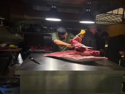 Photograph from Tuna Breakdown: Inside Mexico City’s Baja Bluefin Ritual