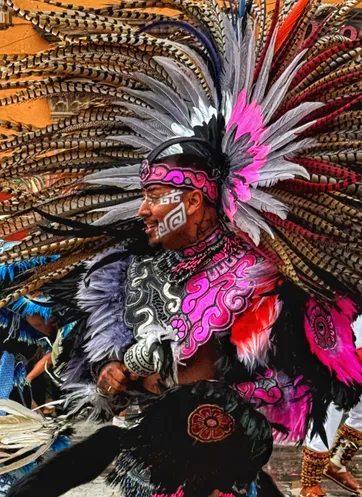 Photograph from What Came Down the Street: Gran Desfile de Danzas Locales y Foráneas