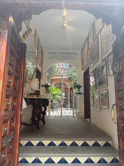 Photograph from A House Full of Imagination: Inside Pedro Friedeberg's Casa Diana