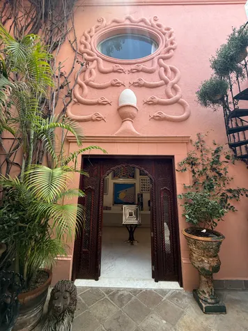 Photograph from A House Full of Imagination: Inside Pedro Friedeberg's Casa Diana
