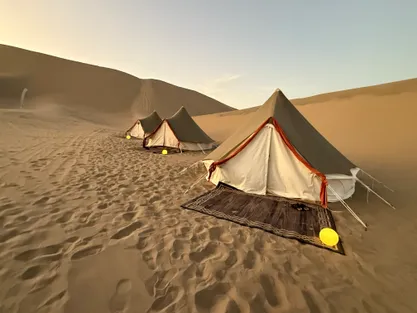 Photograph from Glamping in the Sand Dunes of Huacachina
