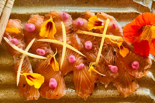 Recipe: Oolong Tea-Cured Salmon